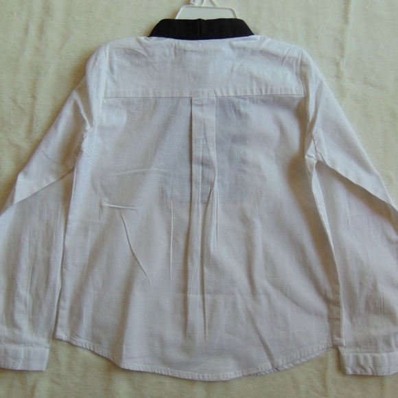 Kate Spade Girl Tuxedo Blouse NWT - Picture 6 of 6